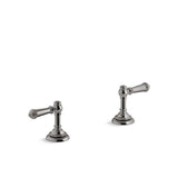 Kohler - Artifacts Deck-mount bath faucet handle trim with Lever design - Vibrant Titanium