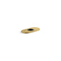 Kohler - 4'' escutcheon plate for InsightE and Kinesis faucet - Vibrant Brushed Moderne Brass