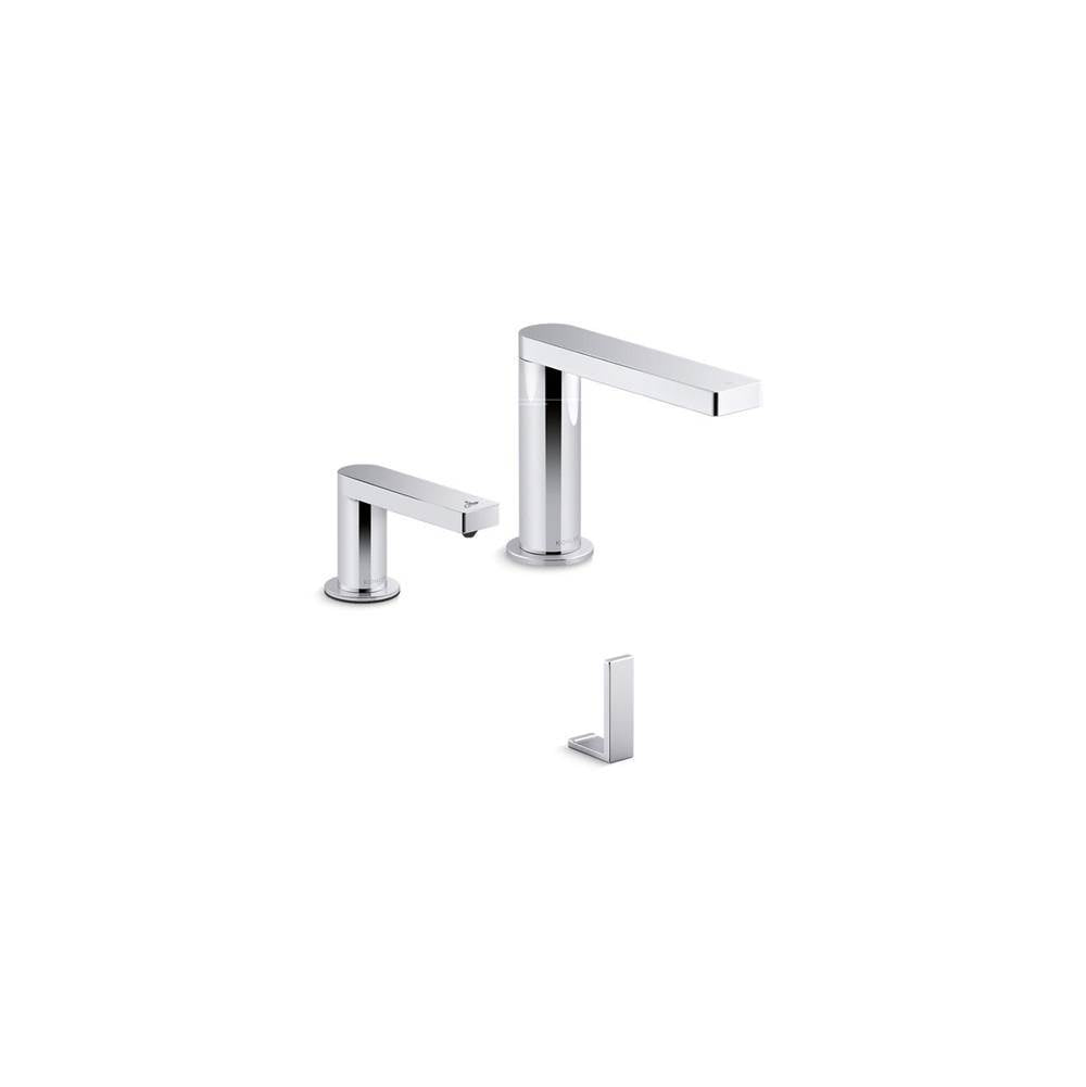 Kohler - Composed Touchless lavatory faucet and soap dispenser with Kinesis sensor technology, AC-powered, 0.5 gpm - Polished Chrome