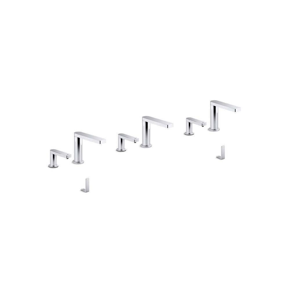 Kohler - Composed Touchless lavatory faucets and soap dispensers with Kinesis sensor technology, AC-powered, 0.5 gpm - Polished Chrome