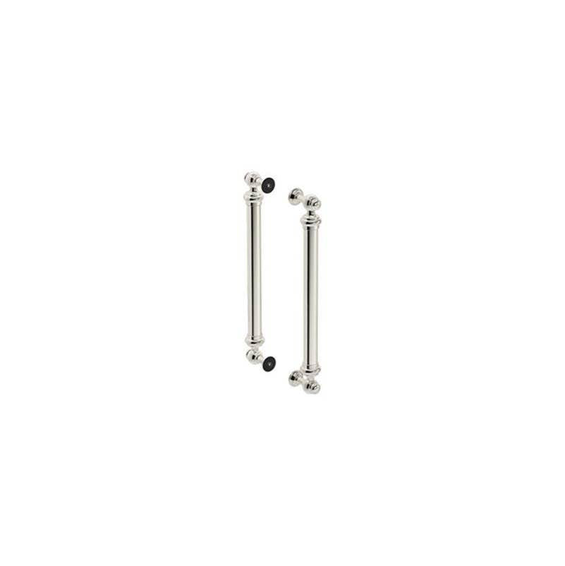 Kohler - Artifacts 16-7/16'' back-to-back shower door handles - Vibrant Polished Nickel