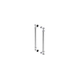 Kohler - Artifacts 16-7/16'' back-to-back shower door handles - Polished Chrome