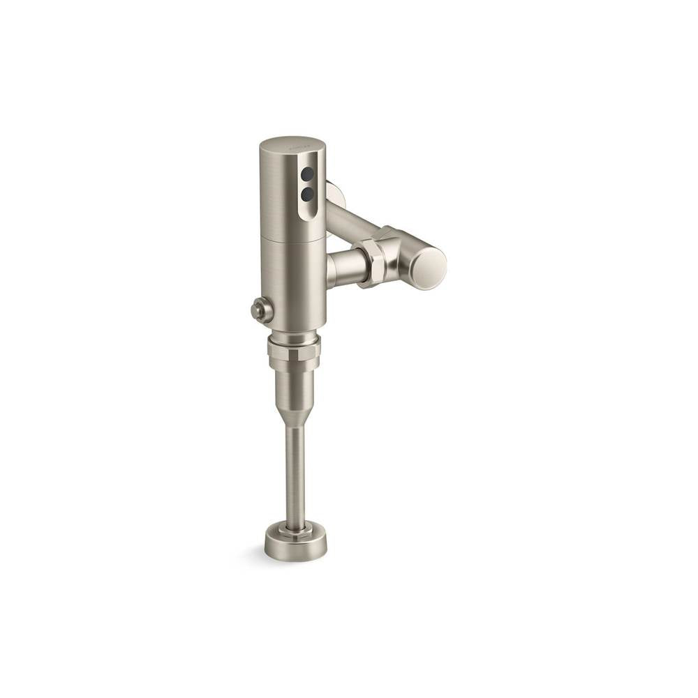 Kohler - Mach Tripoint Touchless urinal flushometer, DC-powered, 0.125 gpf - Vibrant Brushed Nickel