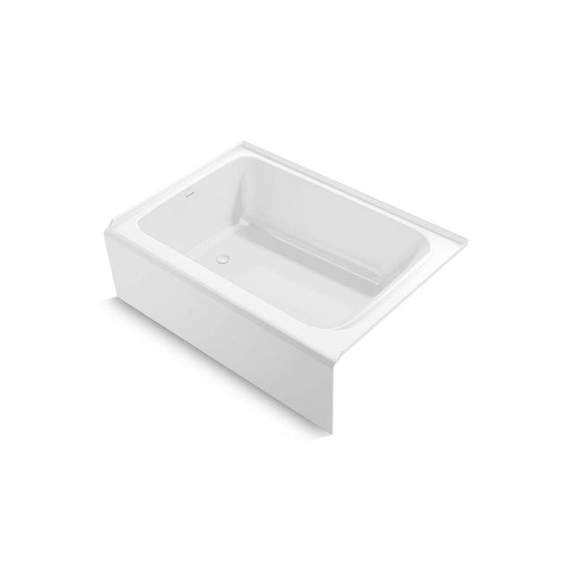 Kohler - AvecE 60'' x 42'' alcove bath, left drain - White