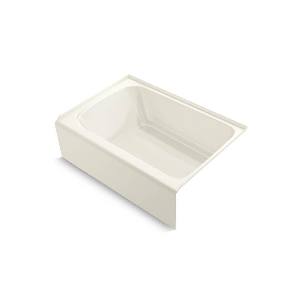 Kohler - AvecE 60'' x 42'' alcove bath, right drain - Biscuit