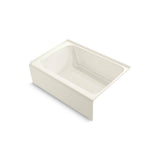 Kohler - AvecE 60'' x 42'' alcove bath, right drain - Biscuit