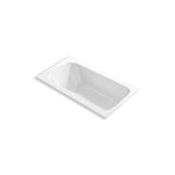 Kohler - AvecE 60'' x 32'' drop-in bath - White