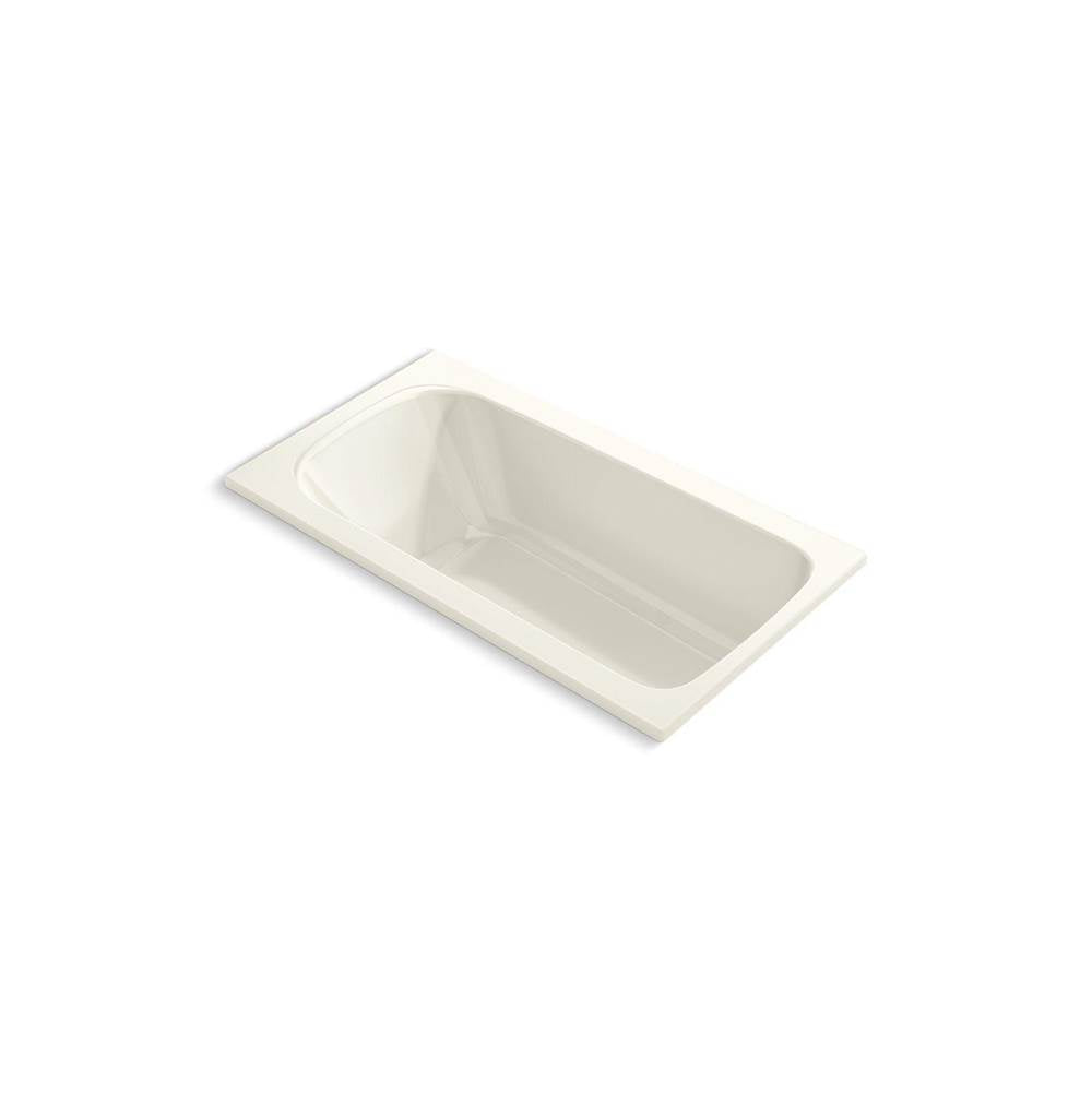 Kohler - AvecE 60'' x 32'' drop-in bath - Biscuit