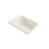 Kohler - AvecE 60'' x 42'' drop-in bath - Biscuit