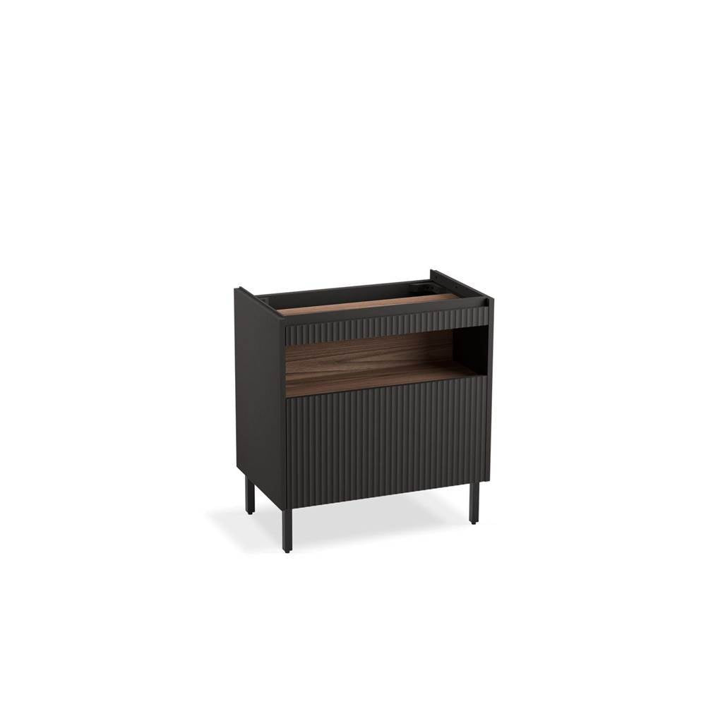 Kohler - Spacity 28-3/4'' wall-hung bathroom vanity cabinet - Dark Steel
