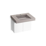 Kohler - ConstellationE 30'' wall-mount lavatory system - Neutral Concrete