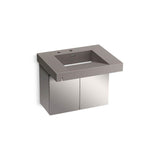 Kohler - ConstellationE 30'' wall-mount lavatory system - Ash Concrete