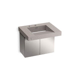 Kohler - ConstellationE 30'' wall-mount lavatory system - Neutral Concrete