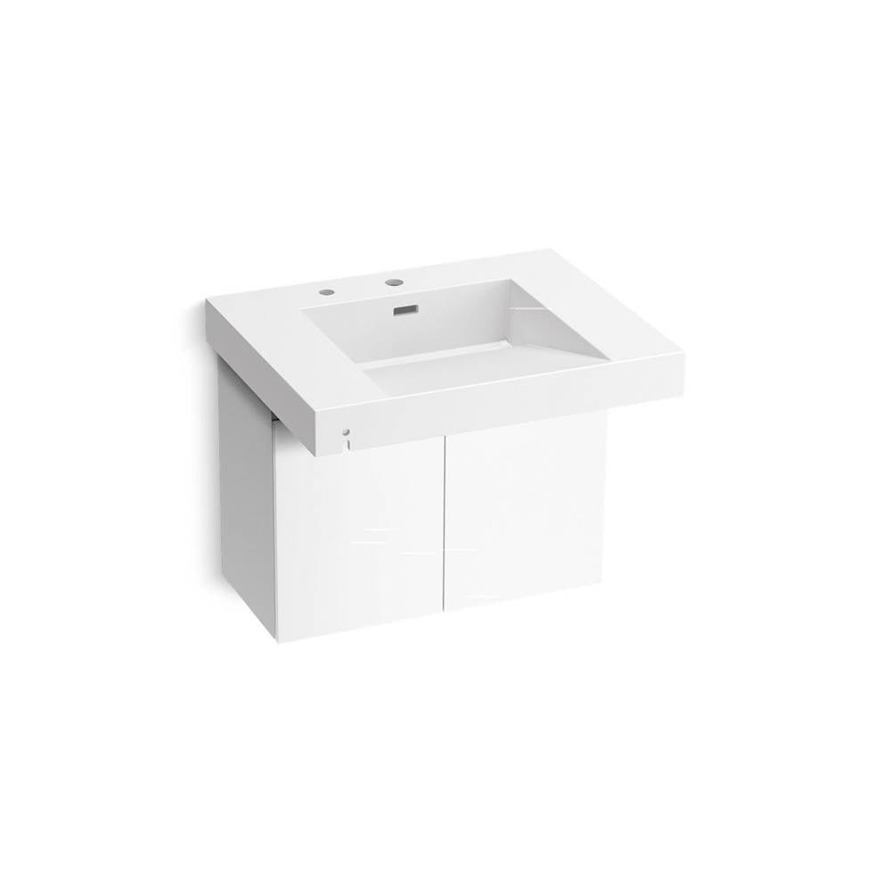 Kohler - ConstellationE 30'' wall-mount lavatory system - Glacier White
