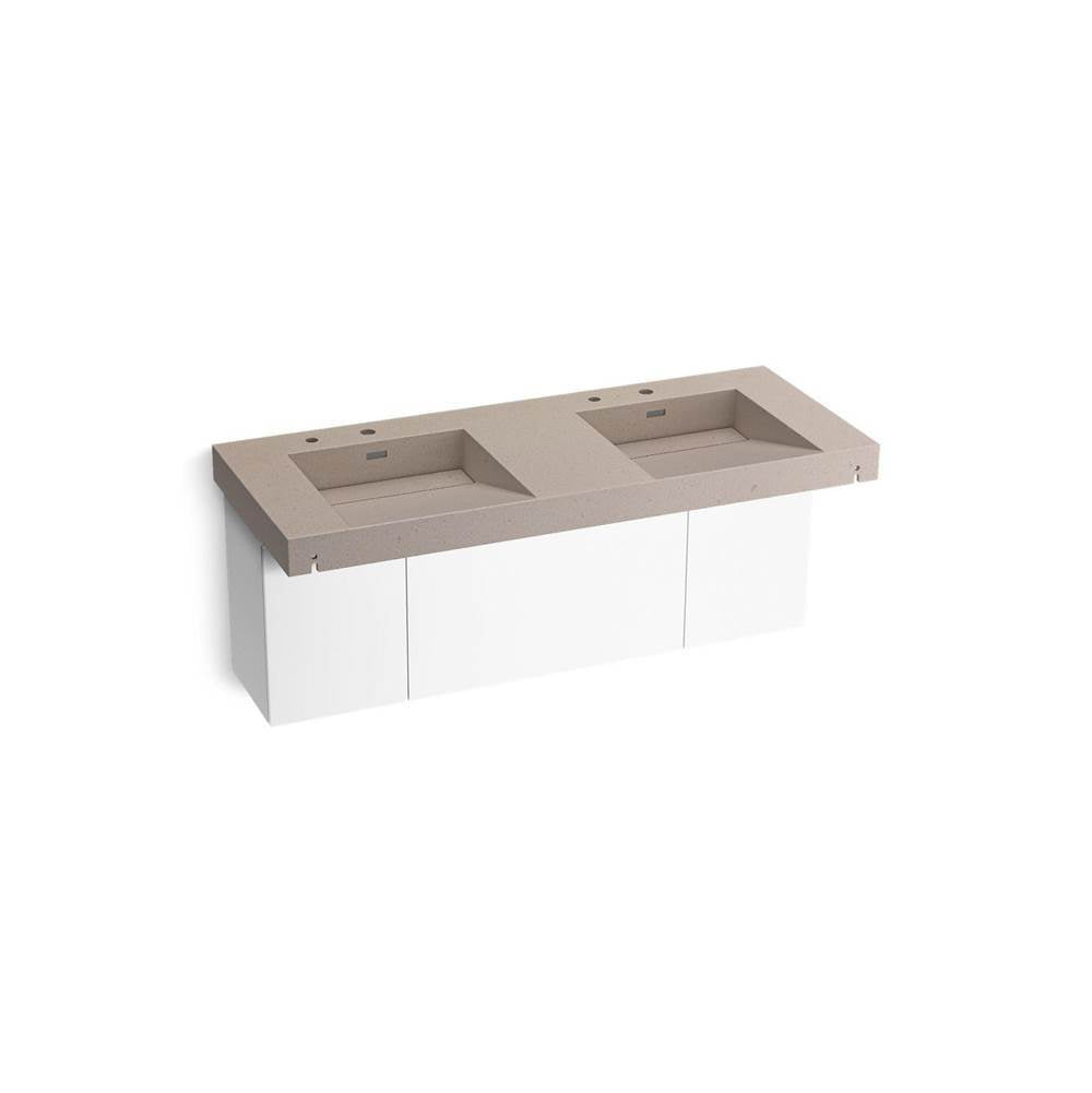 Kohler - ConstellationE 60'' wall-mount basin lavatory system - Canvas