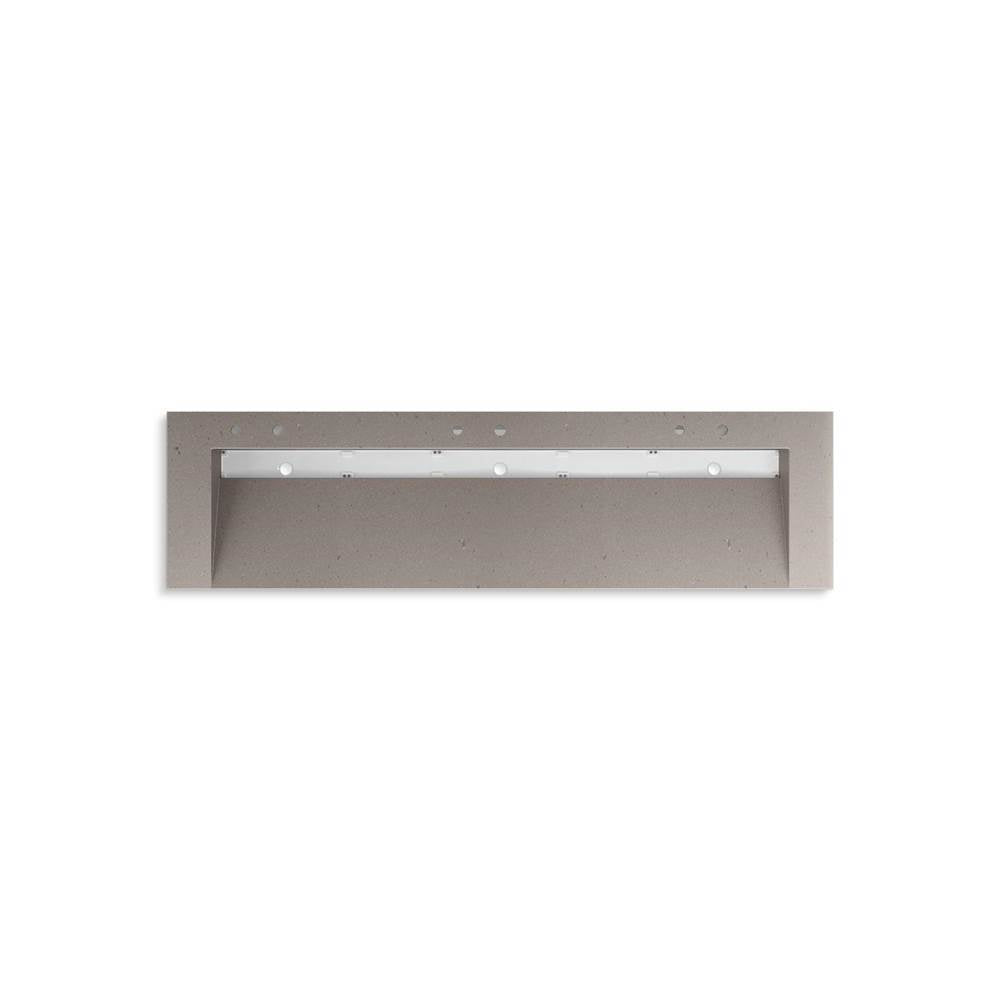 Kohler - ConstellationE 90'' wall-mount trough lavatory system - Concrete