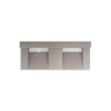 Kohler - ConstellationE 60'' wall-mount basin lavatory system with backsplash - Concrete