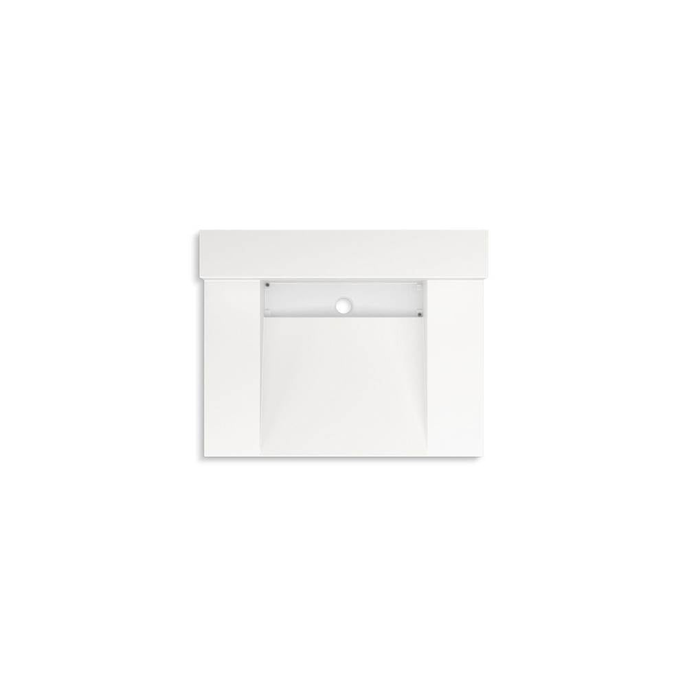 Kohler - ConstellationE 30'' wall-mount lavatory system with backsplash - Iconic White
