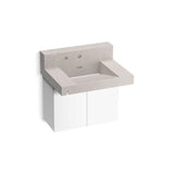 Kohler - ConstellationE 30'' wall-mount lavatory system with backsplash - DesertSilver