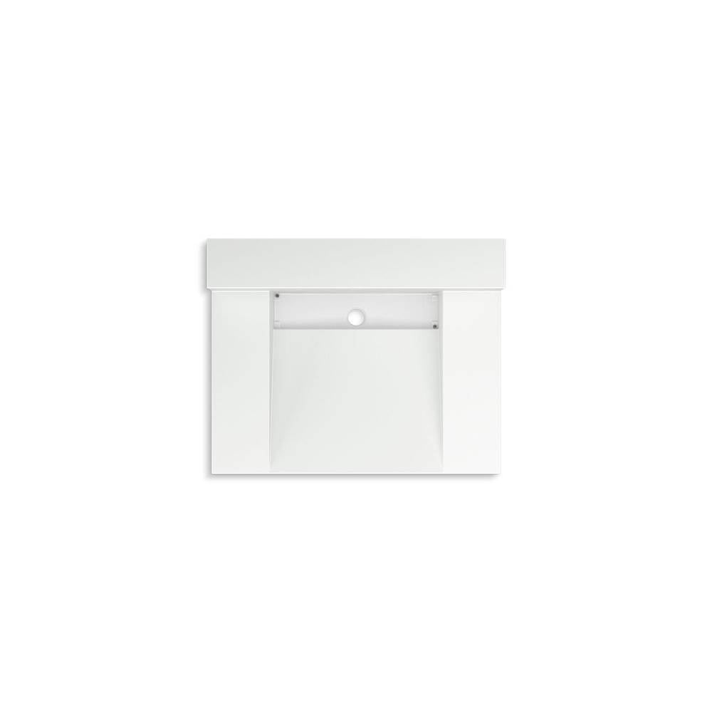 Kohler - ConstellationE 30'' wall-mount lavatory system with backsplash - Miami White