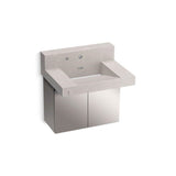 Kohler - ConstellationE 30'' wall-mount lavatory system with backsplash - DesertSilver