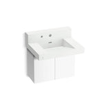 Kohler - ConstellationE 30'' wall-mount lavatory system with backsplash - Miami White
