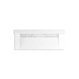 Kohler - ConstellationE 60'' wall-mount trough lavatory system with backsplash - Glacier White