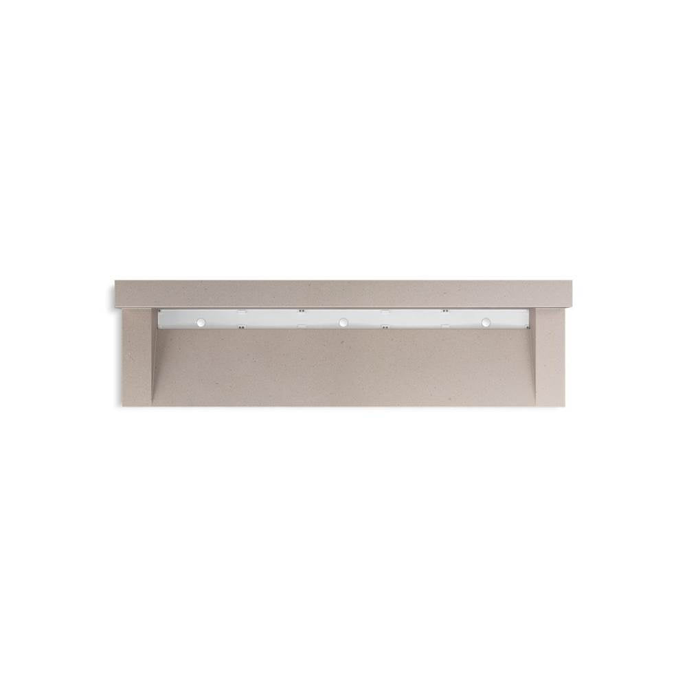 Kohler - ConstellationE 90'' wall-mount trough lavatory system with backsplash - Canvas