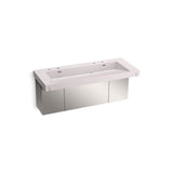 Kohler - ConstellationE 60'' wall-mount trough lavatory system - ET Statuario