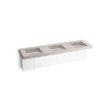 Kohler - ConstellationE 90'' wall-mount basin lavatory system - DesertSilver