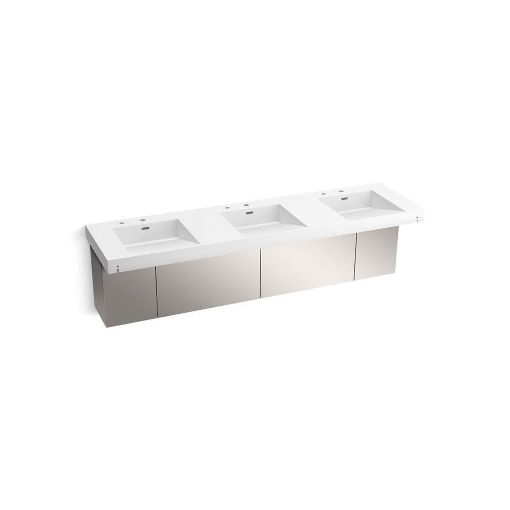 Kohler - ConstellationE 90'' wall-mount basin lavatory system - Glacier White