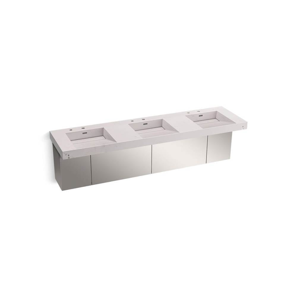 Kohler - ConstellationE 90'' wall-mount basin lavatory system - ET Statuario