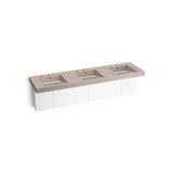 Kohler - ConstellationE 90'' wall-mount basin lavatory system - Canvas