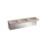 Kohler - ConstellationE 90'' wall-mount basin lavatory system - Canvas
