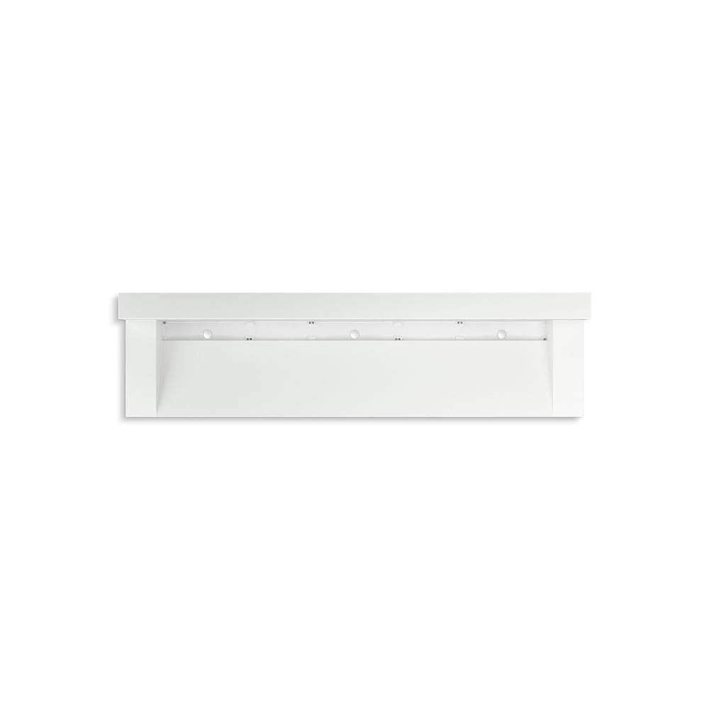 Kohler - ConstellationE 90'' wall-mount trough lavatory system with backsplash - Miami White