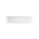 Kohler - ConstellationE 90'' wall-mount trough lavatory system with backsplash - Miami White