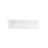 Kohler - ConstellationE 90'' wall-mount trough lavatory system with backsplash - Iconic White