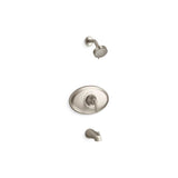 Kohler - Remodel Rite-Temp bath and shower trim kit, 2.5 gpm - Vibrant Brushed Nickel