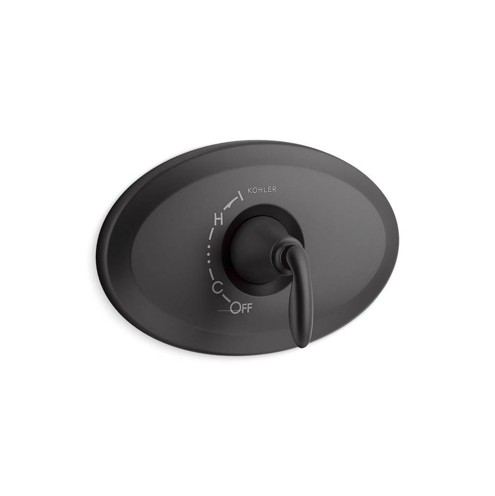 Kohler - Remodel Rite-Temp valve trim - Matte Black