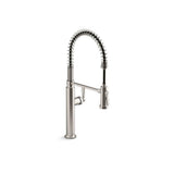 Kohler - EdalynE by Studio McGee Semi-professional kitchen sink faucet with two-function sprayhead - Vibrant Stainless