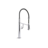 Kohler - EdalynE by Studio McGee Semi-professional kitchen sink faucet with two-function sprayhead - Polished Chrome