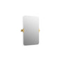 Kohler - CastiaE by Studio McGee 20'' x 30'' rectangular mirror - Vibrant Brushed Moderne Brass
