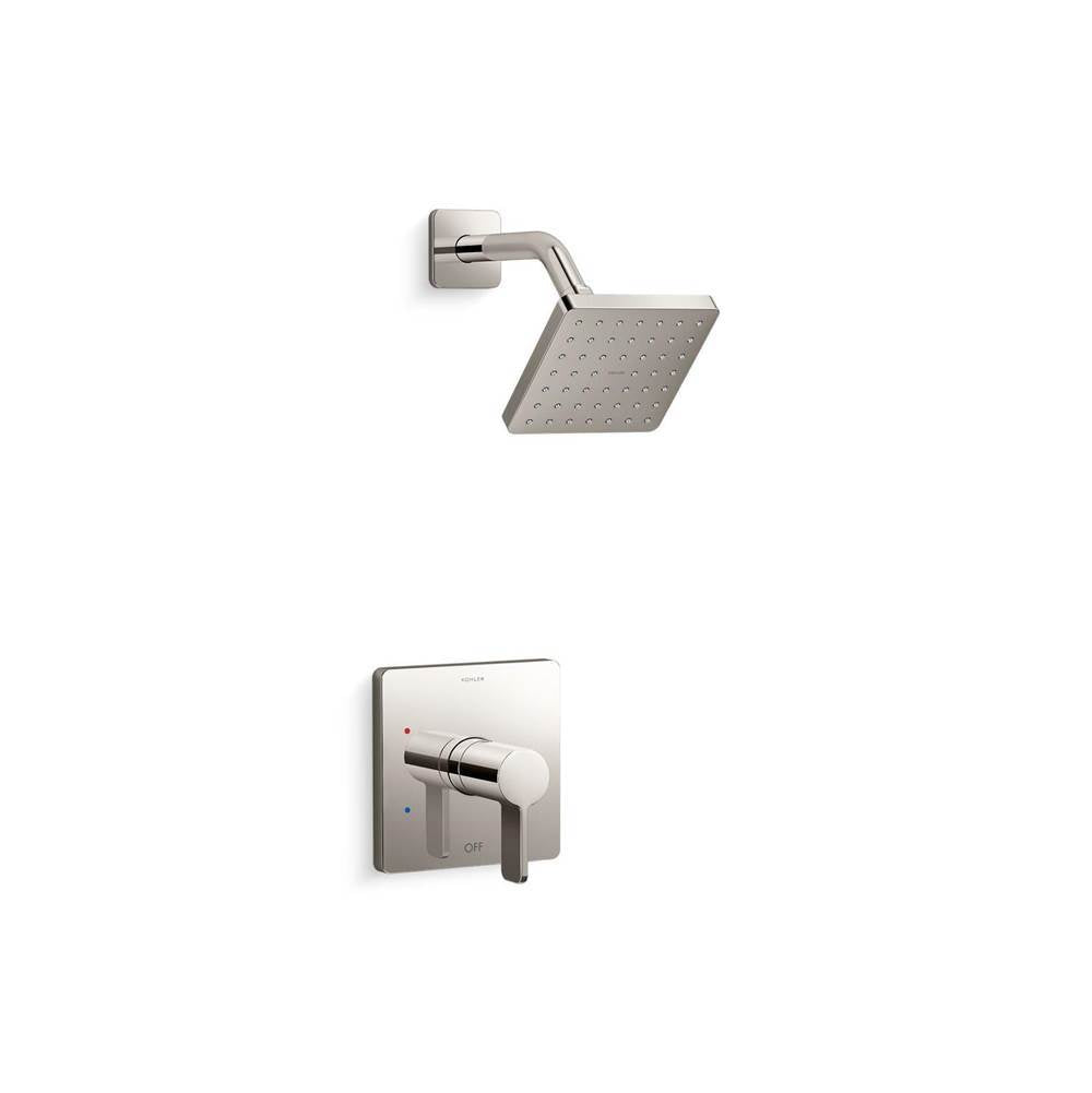 Kohler - Parallel Rite-Temp shower trim kit, 2.5 gpm - Vibrant Polished Nickel