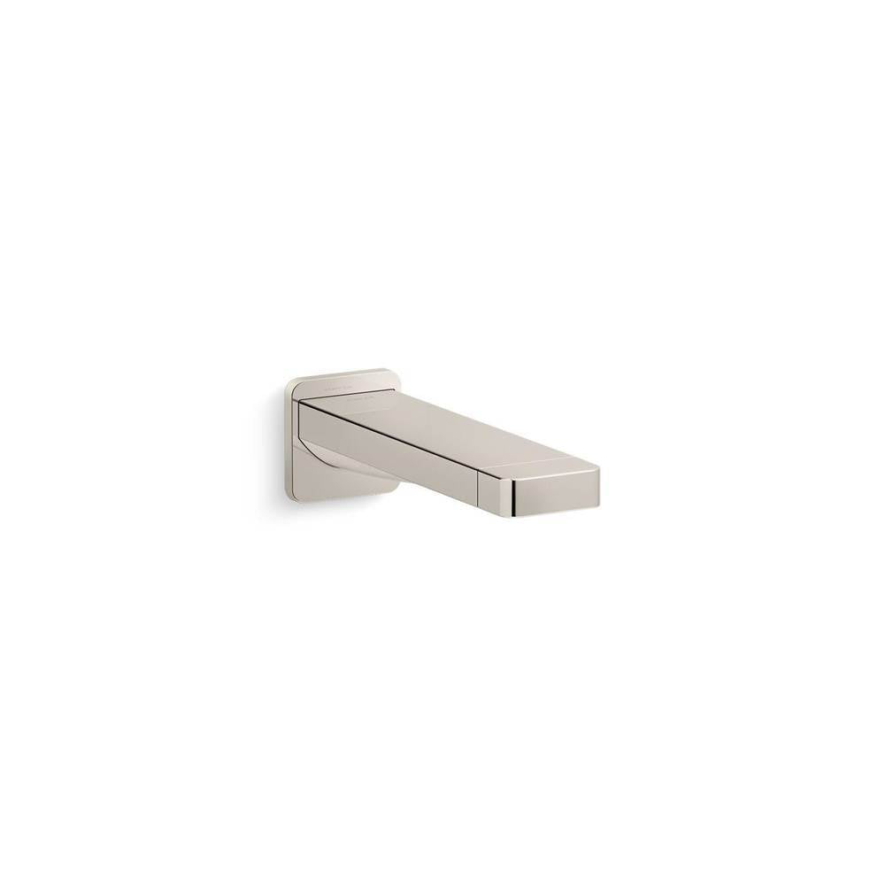 Kohler - Parallel Wall-mount bath spout - Vibrant Polished Nickel
