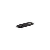 Kohler - 4'' two-hole escutcheon plate for InsightE and Kinesis lavatory faucets and soap dispensers - Matte Black