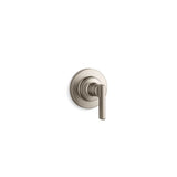 Kohler - CastiaE by Studio McGee MasterShower transfer valve trim with lever handle - Vibrant Brushed Nickel