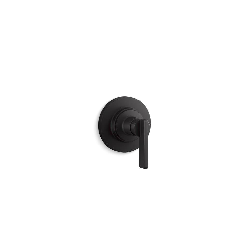 Kohler - CastiaE by Studio McGee MasterShower transfer valve trim with lever handle - Matte Black