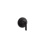 Kohler - CastiaE by Studio McGee MasterShower transfer valve trim with lever handle - Matte Black