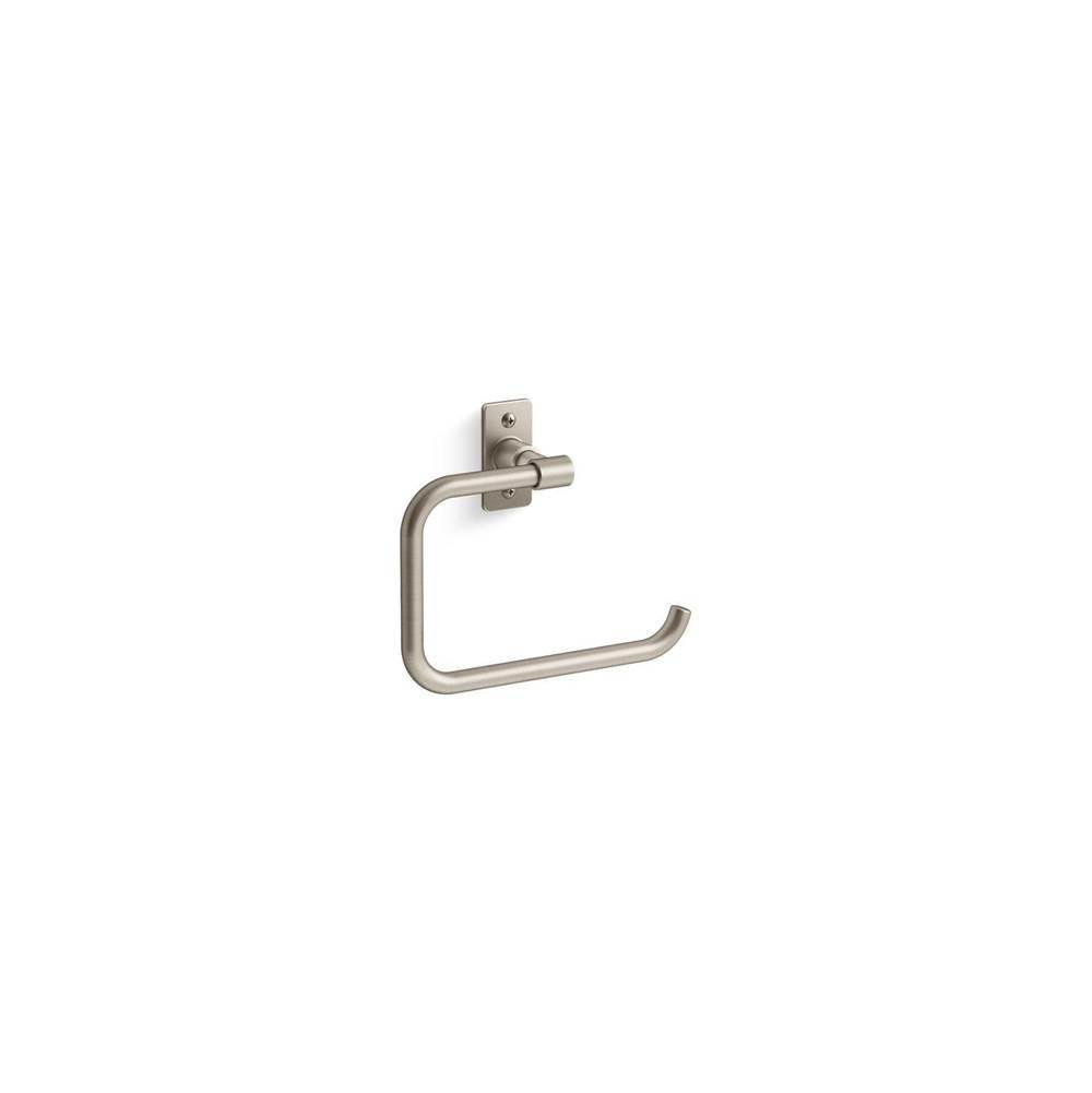 Kohler - CastiaE by Studio McGee Towel ring - Vibrant Brushed Nickel