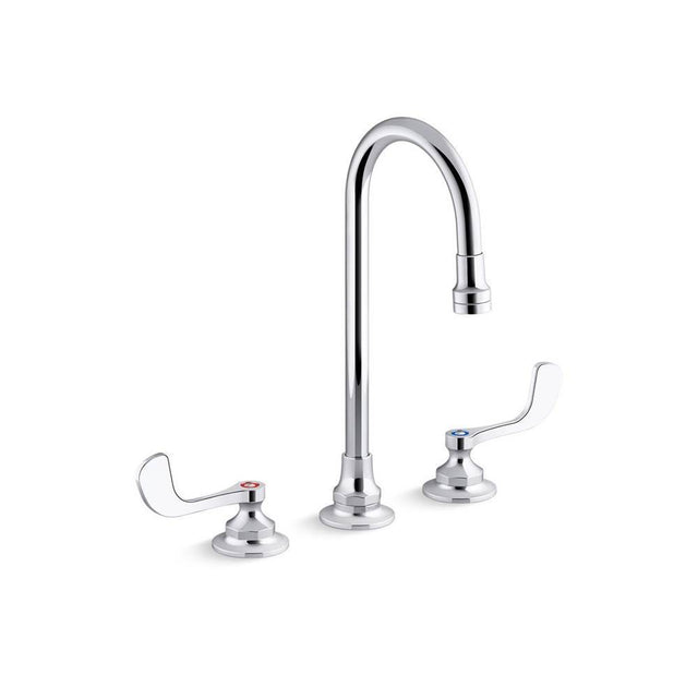Kohler - Triton Bowe Widespread lavatory faucet, less drain, 0.35 gpm - Polished Chrome
